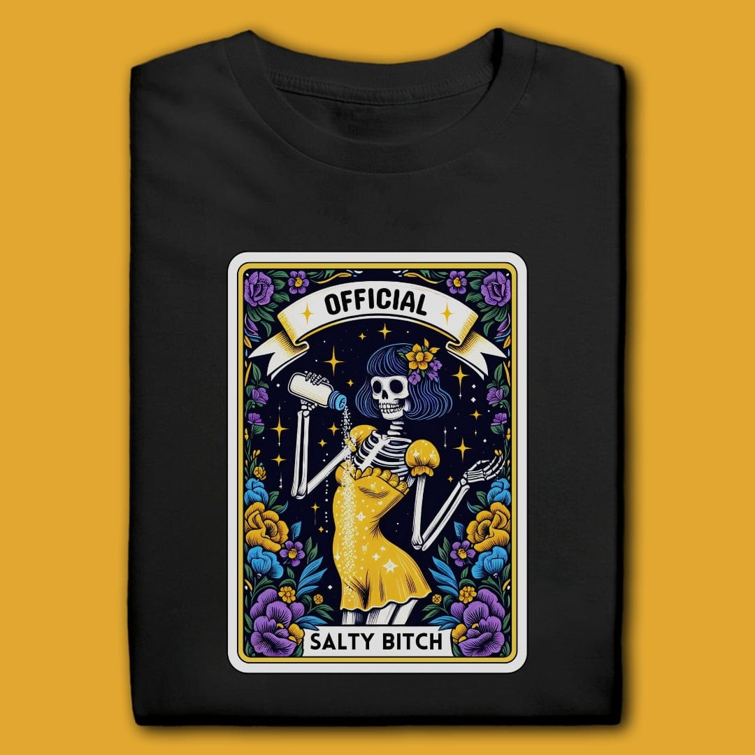Printify T-Shirt Black / S Official Salty Bitch T-Shirt