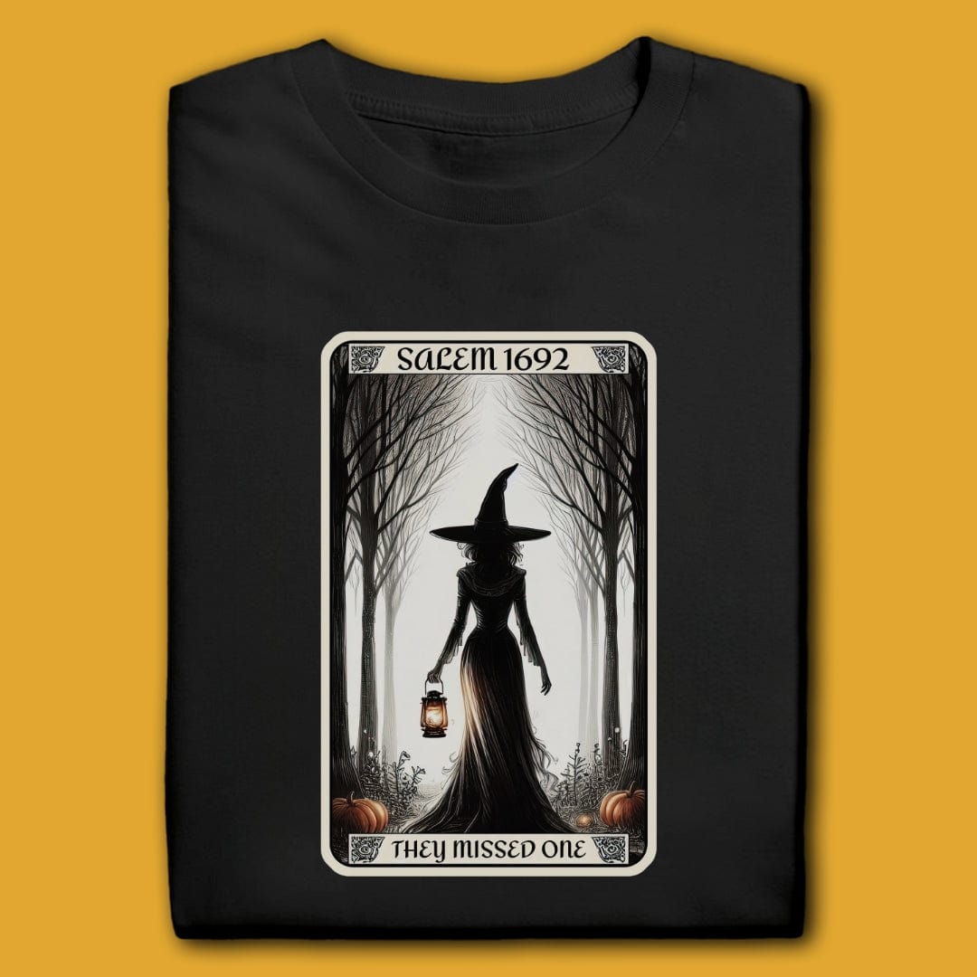 Printify T-Shirt Black / S Salem 1692 T-Shirt