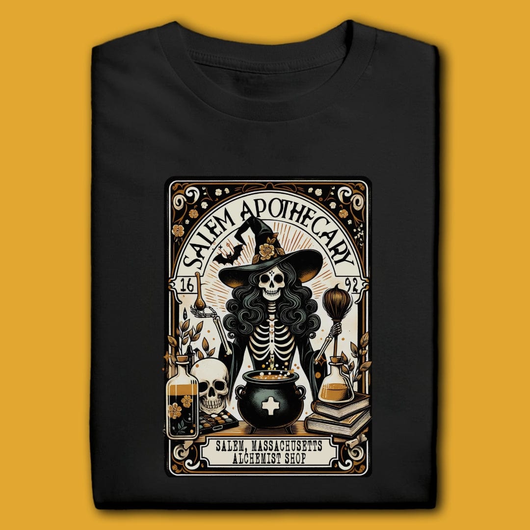 Printify T-Shirt Black / S Salem Apothecary T-Shirt