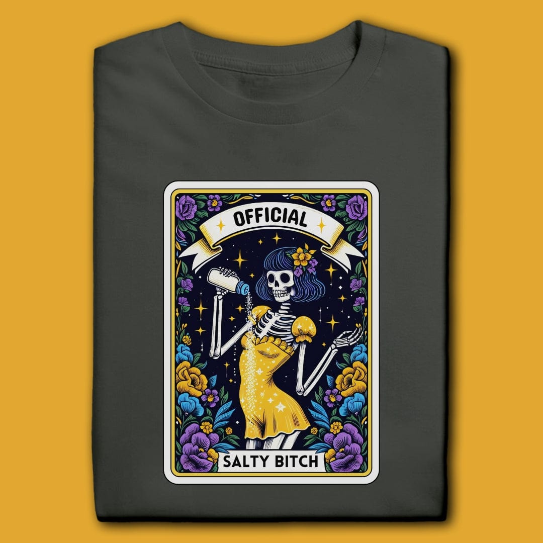 Printify T-Shirt Charcoal / S Official Salty Bitch T-Shirt