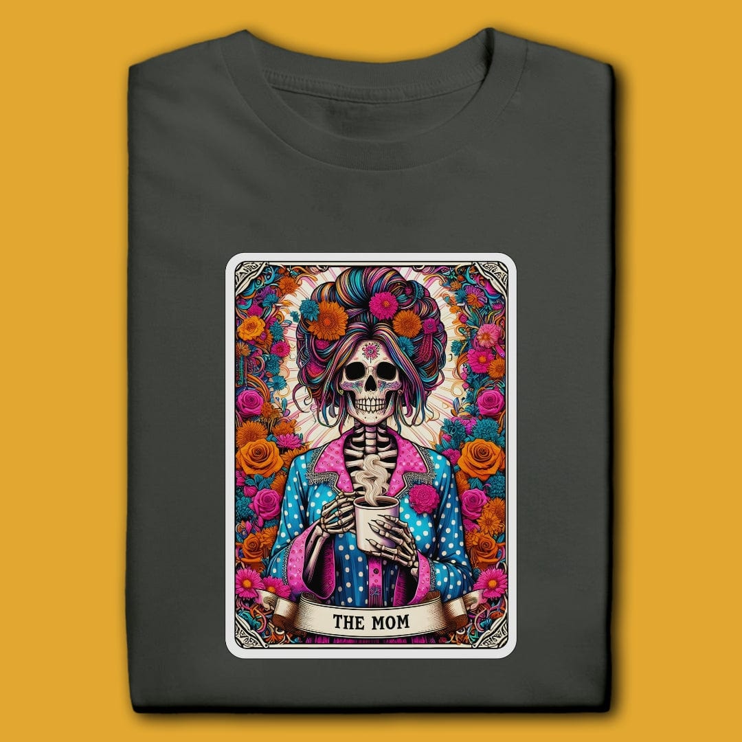 Printify T-Shirt Charcoal / S The Mom T-Shirt