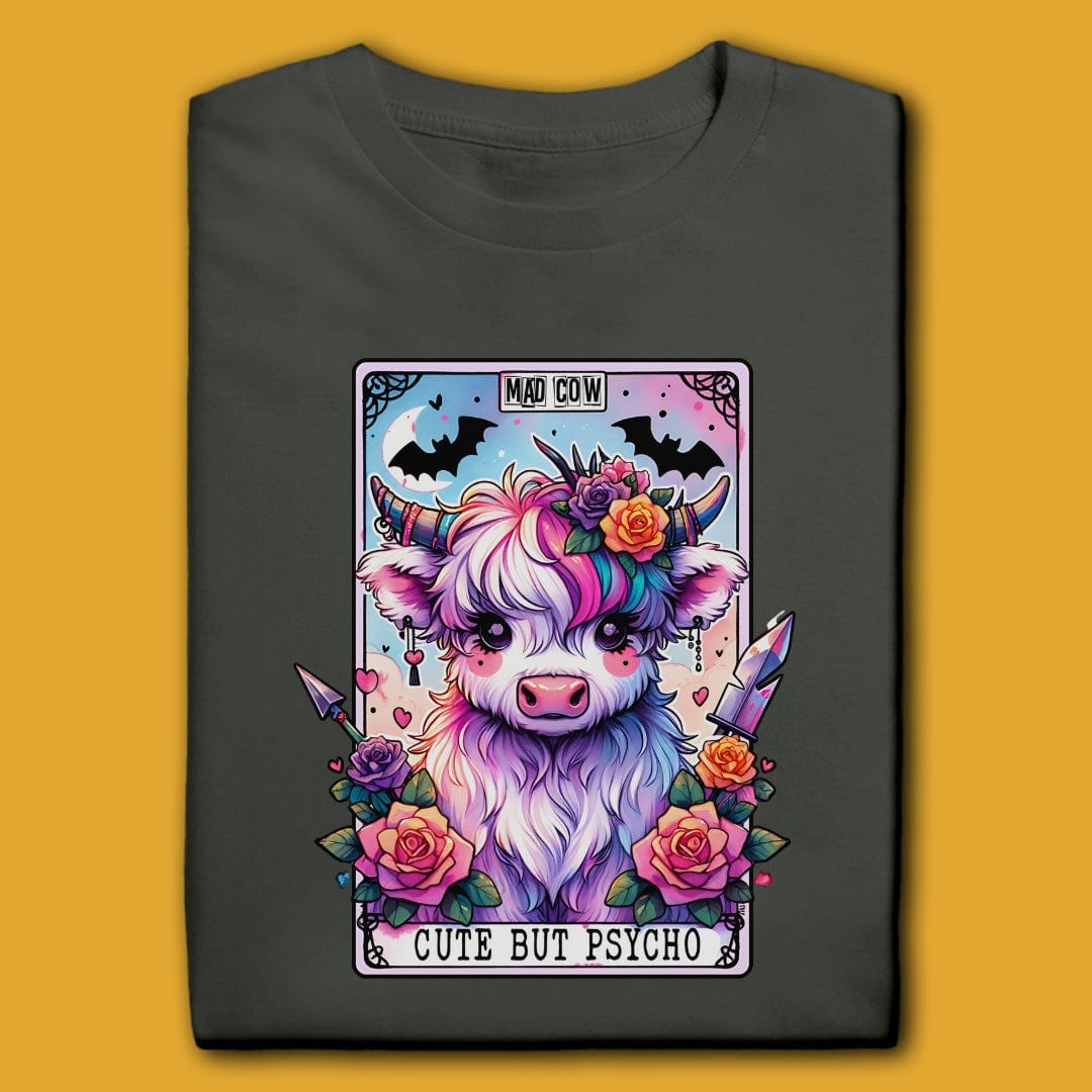 Printify T-Shirt Cute But Psycho T-Shirt
