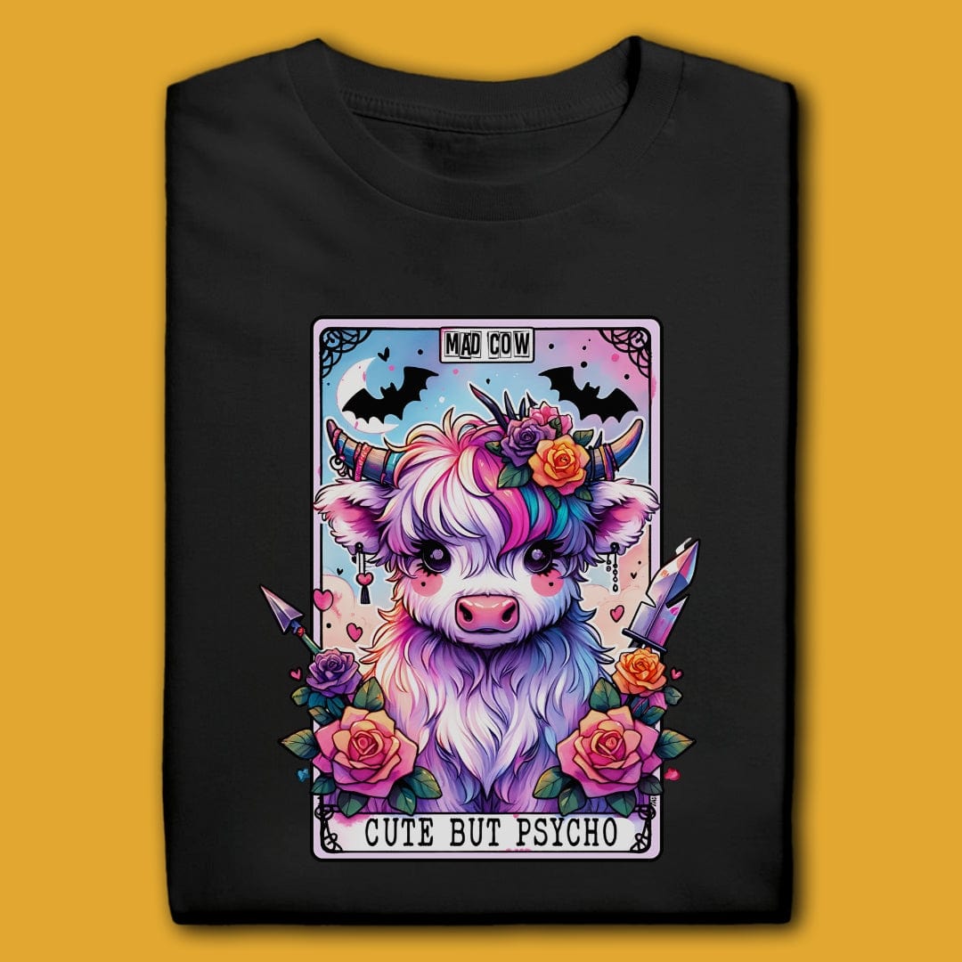 Printify T-Shirt Cute But Psycho T-Shirt