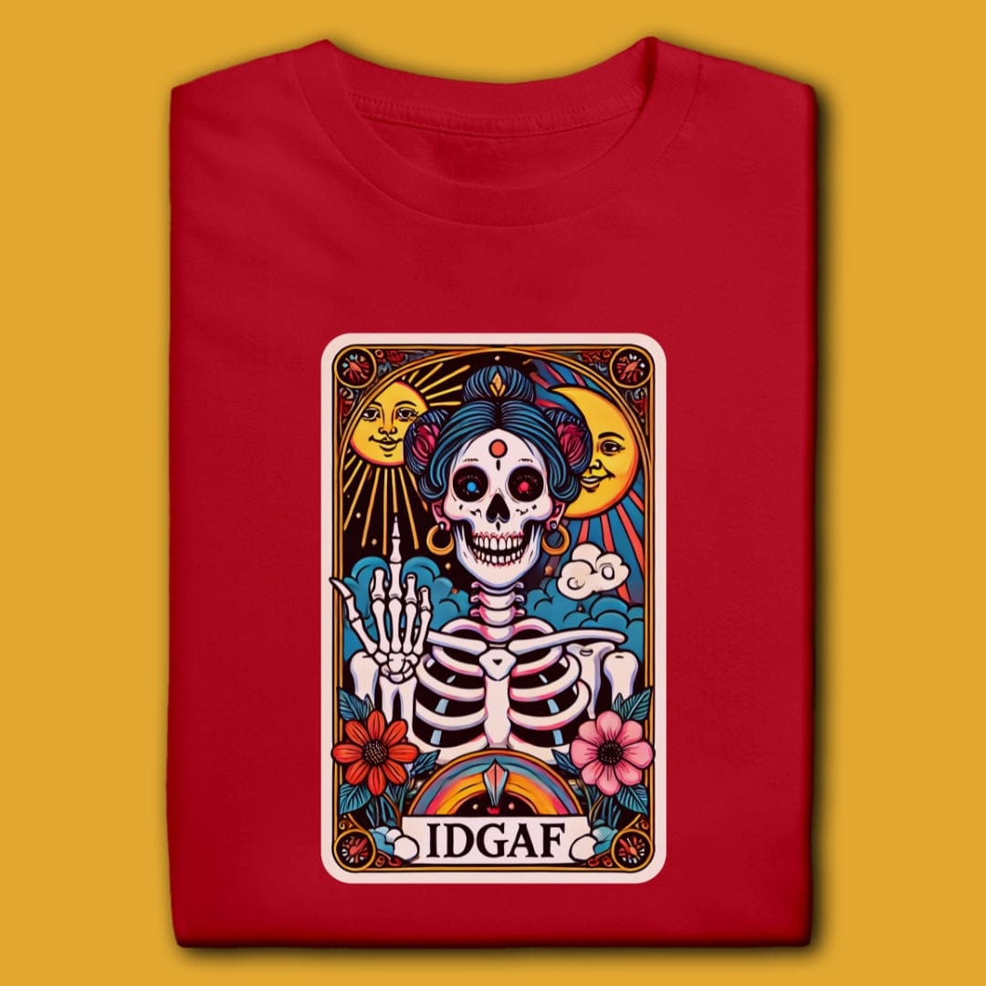 Printify T-Shirt IDGAF T-Shirt