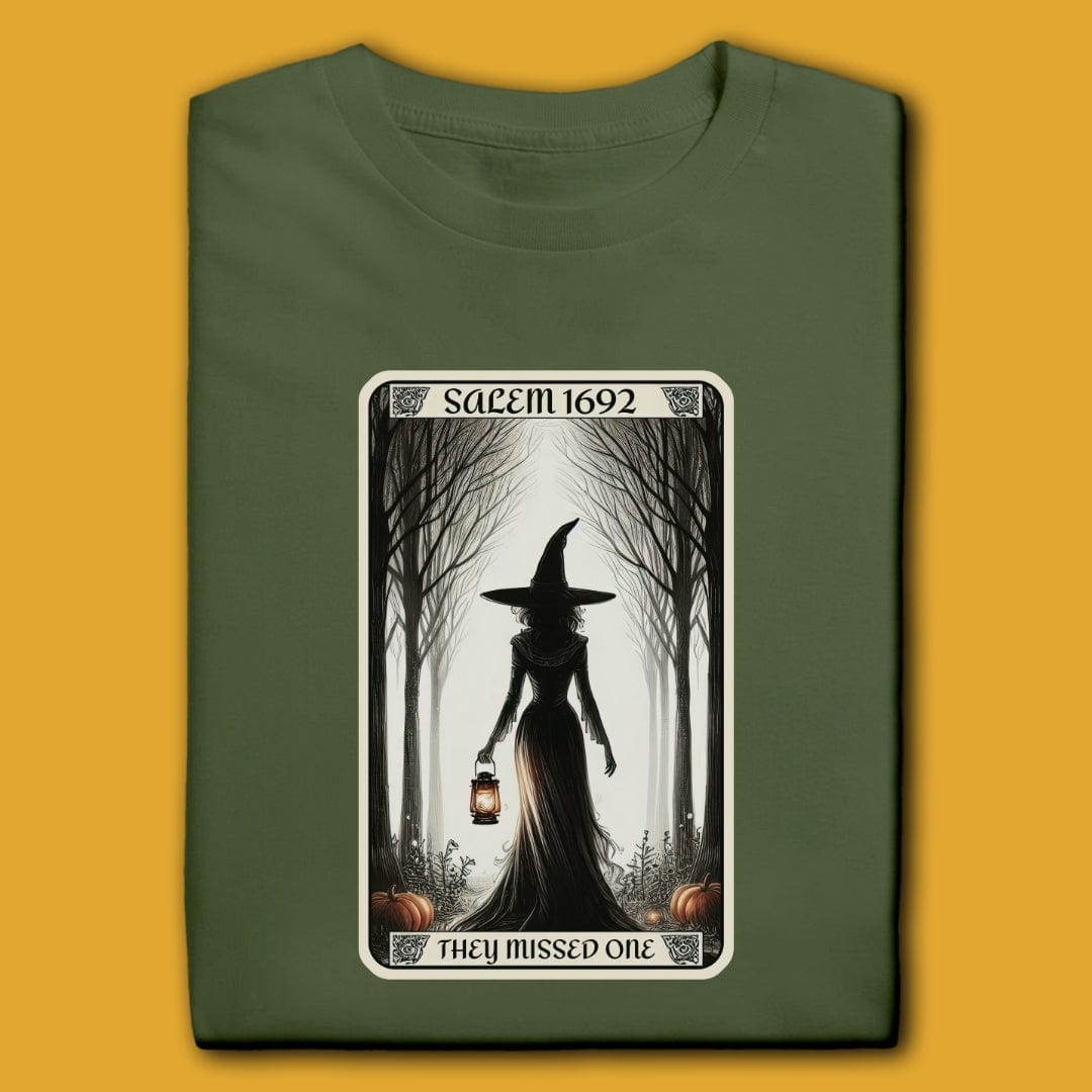 Printify T-Shirt Military Green / S Salem 1692 T-Shirt
