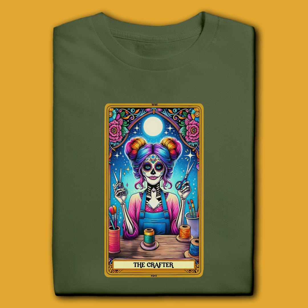 Printify T-Shirt Military Green / S The Crafter T-Shirt