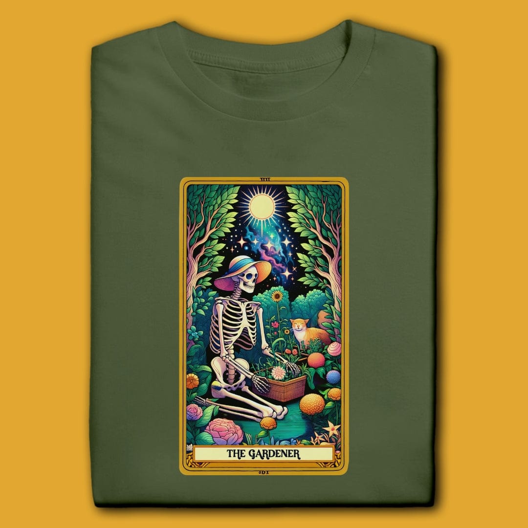 Printify T-Shirt Military Green / S The Gardener T-Shirt
