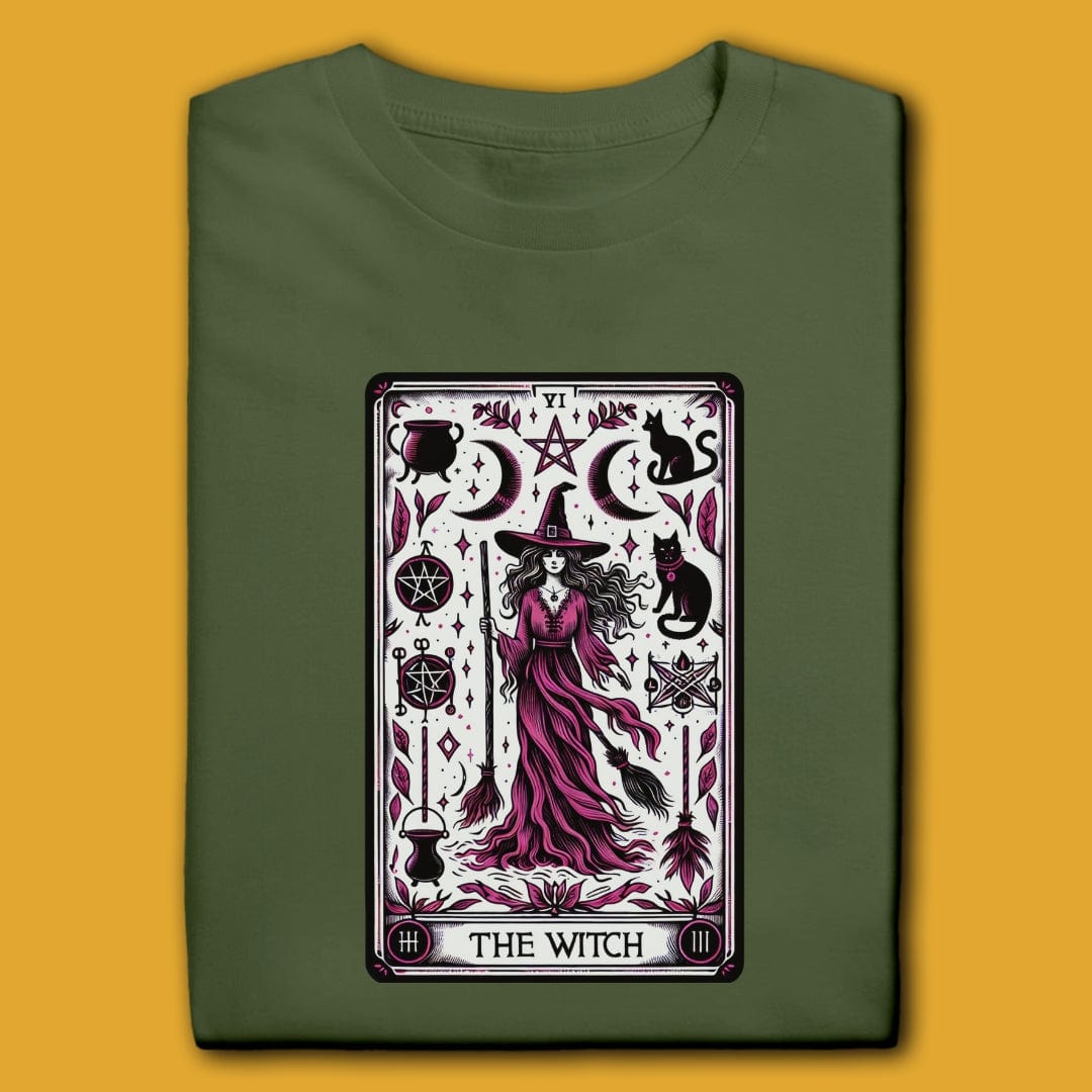 Printify T-Shirt Military Green / S The Witch T-Shirt