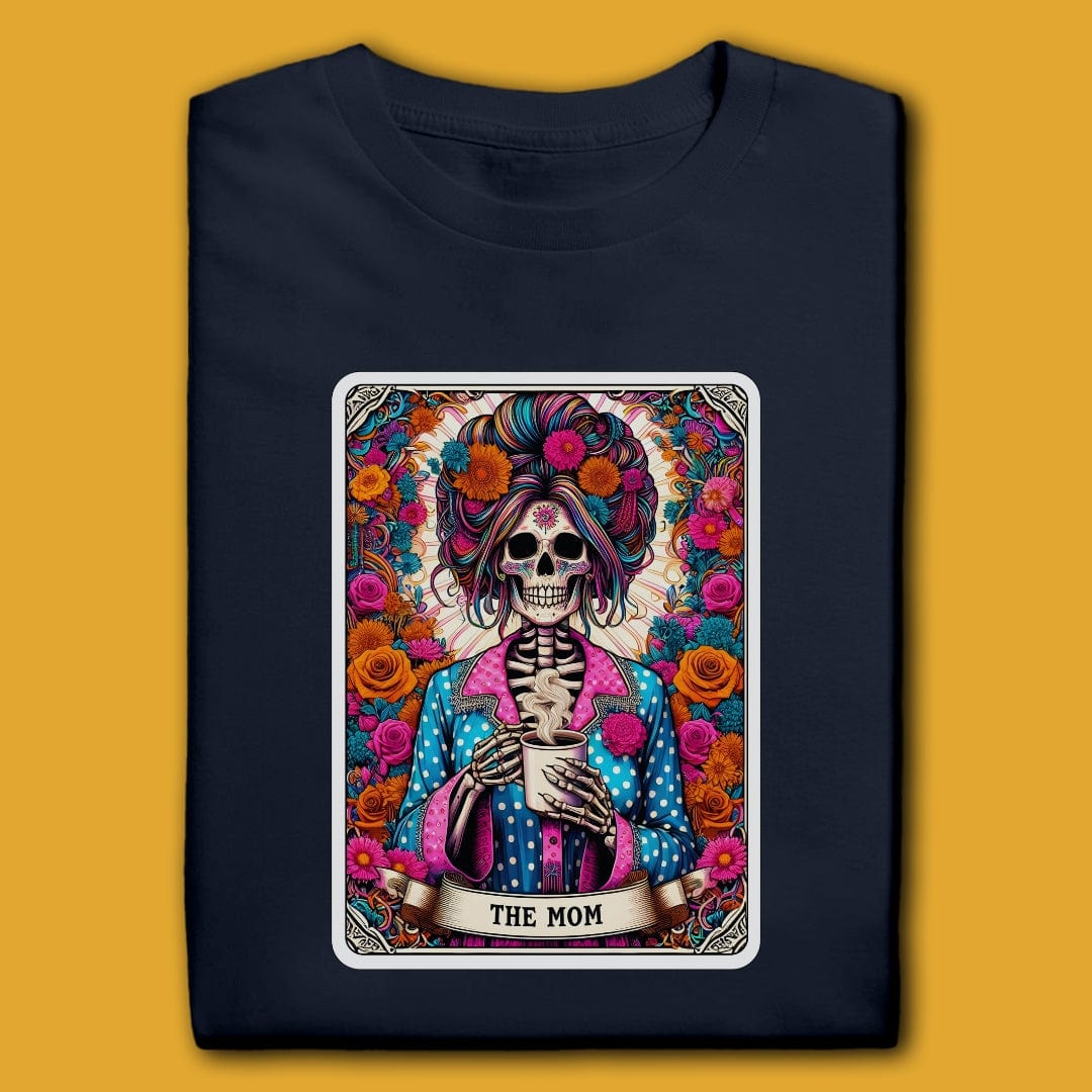 Printify T-Shirt Navy / S The Mom T-Shirt