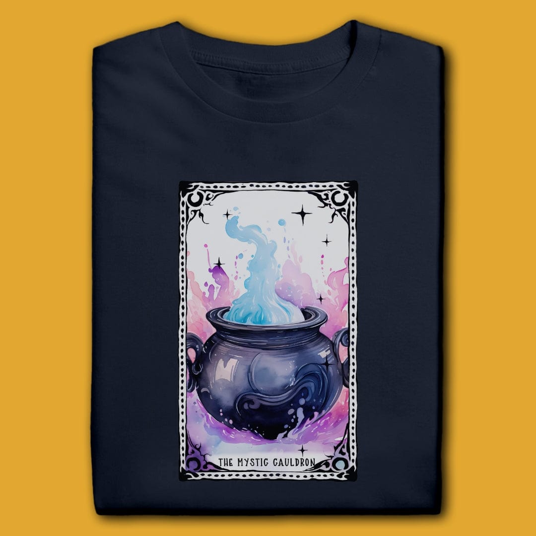 Printify T-Shirt Navy / S The Mystic Cauldron T-Shirt