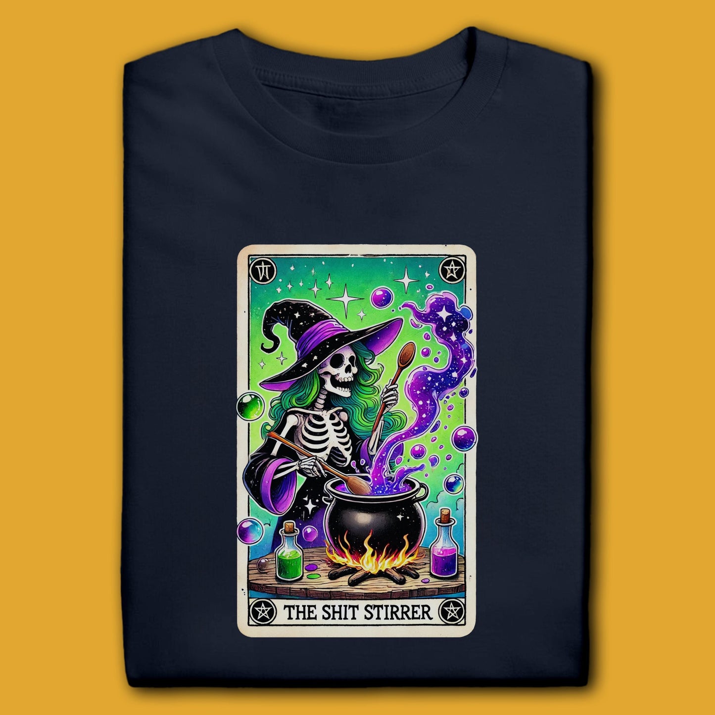 Printify T-Shirt Navy / S The Sh*t Stirrer T-Shirt