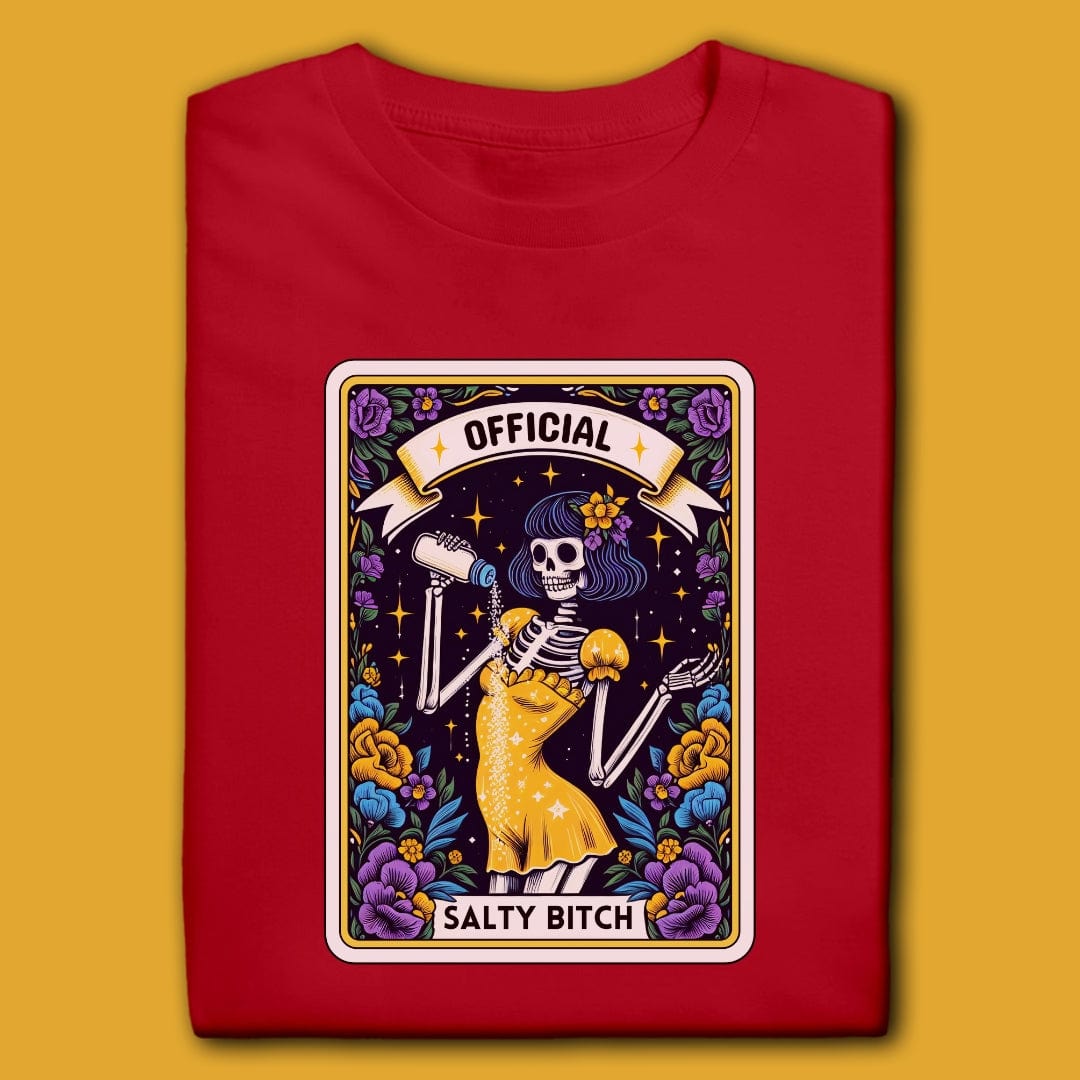 Printify T-Shirt Official Salty Bitch T-Shirt