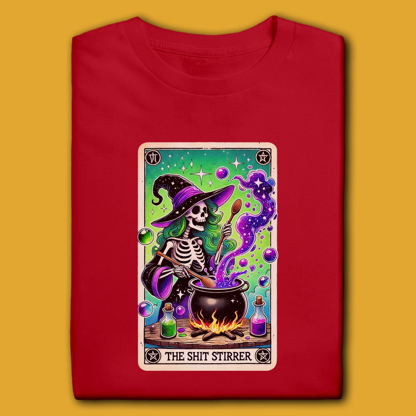 Printify T-Shirt Red / M The Sh*t Stirrer T-Shirt