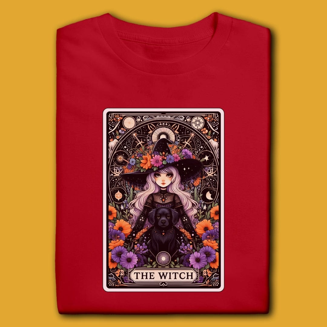 Printify T-Shirt Red / M The Witch T-Shirt