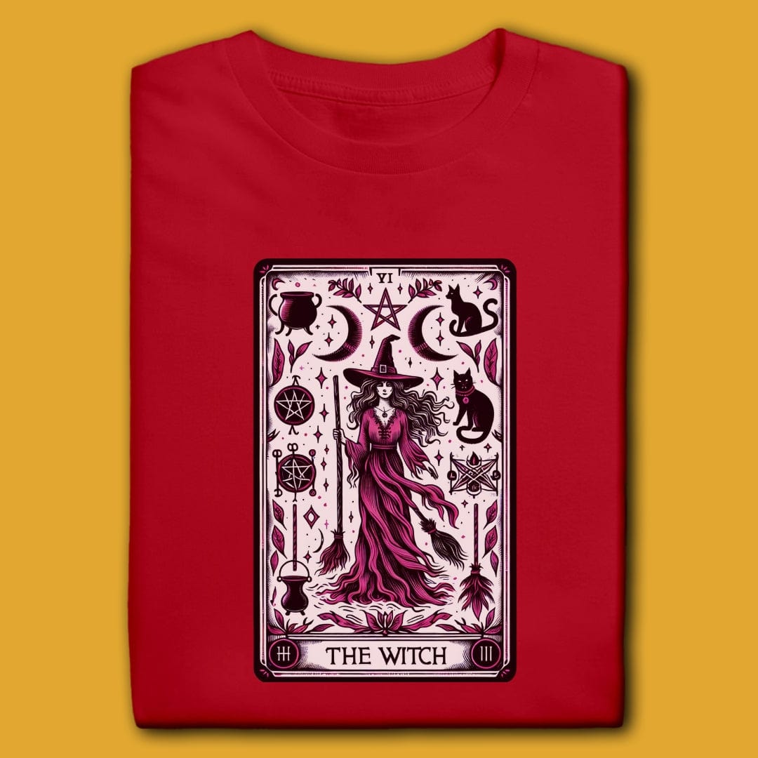 Printify T-Shirt Red / M The Witch T-Shirt