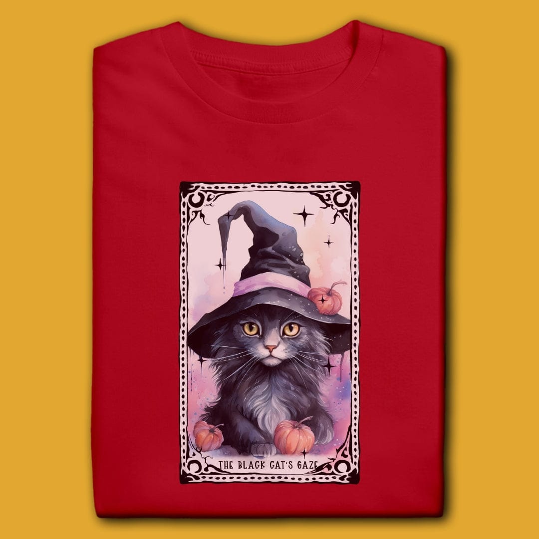 Printify T-Shirt The Black Cat's Gaze T-Shirt