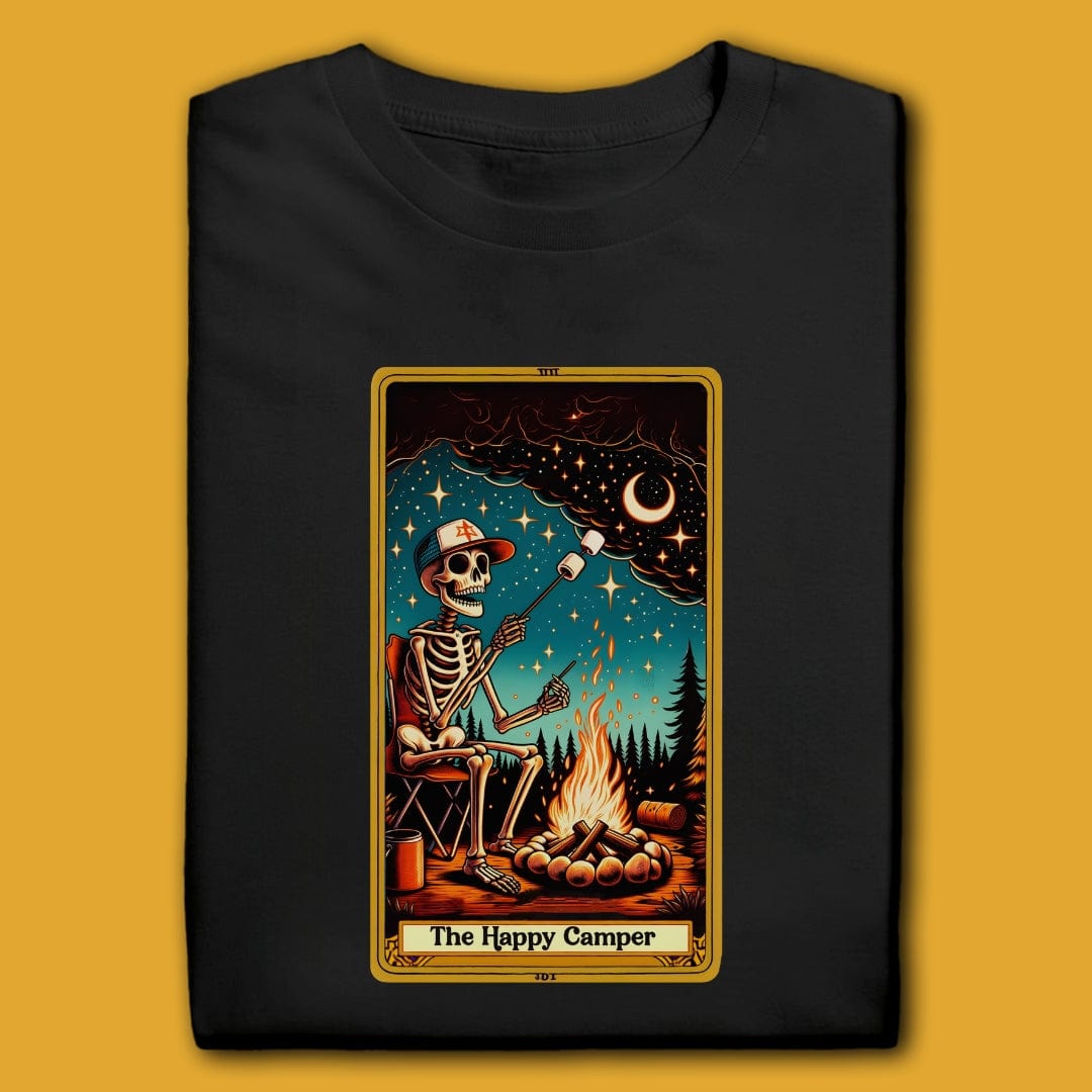 Printify T-Shirt The Happy Camper T-Shirt