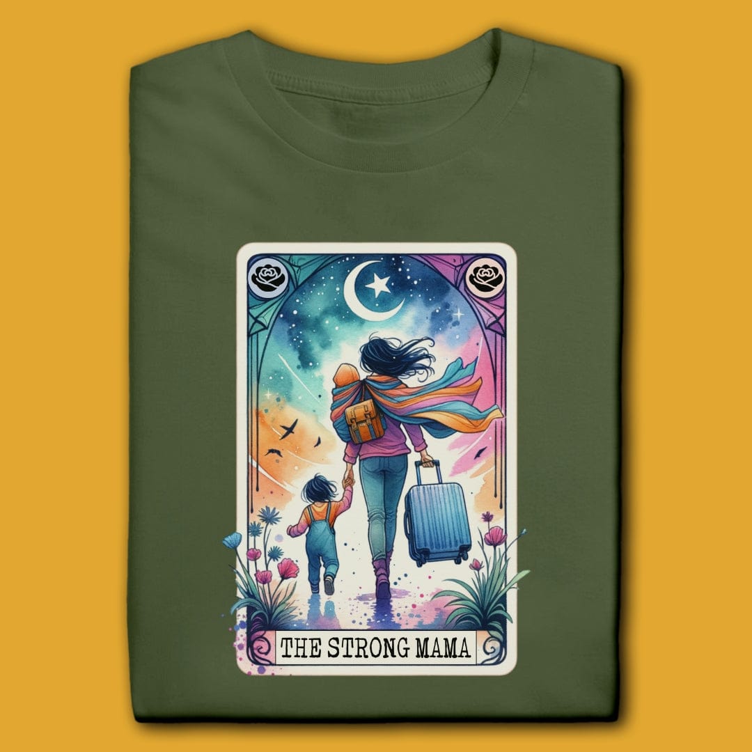 Printify T-Shirt The Strong Mama T-Shirt