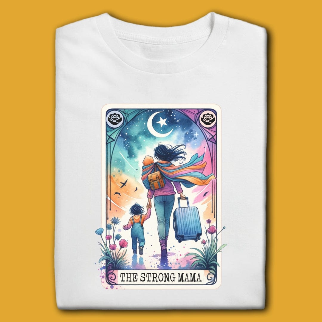 Printify T-Shirt The Strong Mama T-Shirt
