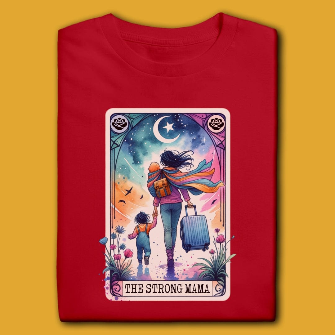 Printify T-Shirt The Strong Mama T-Shirt