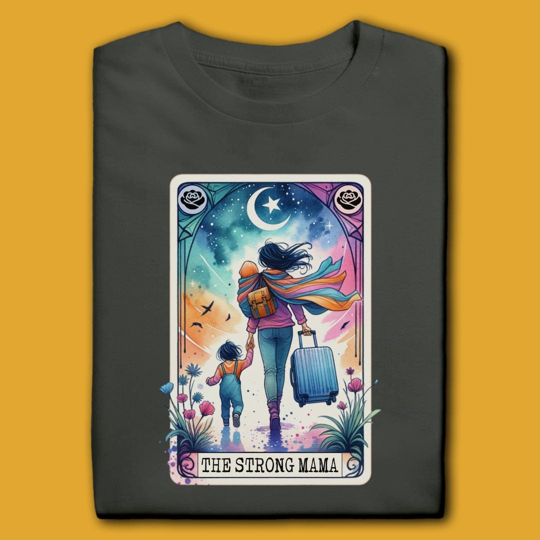 Printify T-Shirt The Strong Mama T-Shirt
