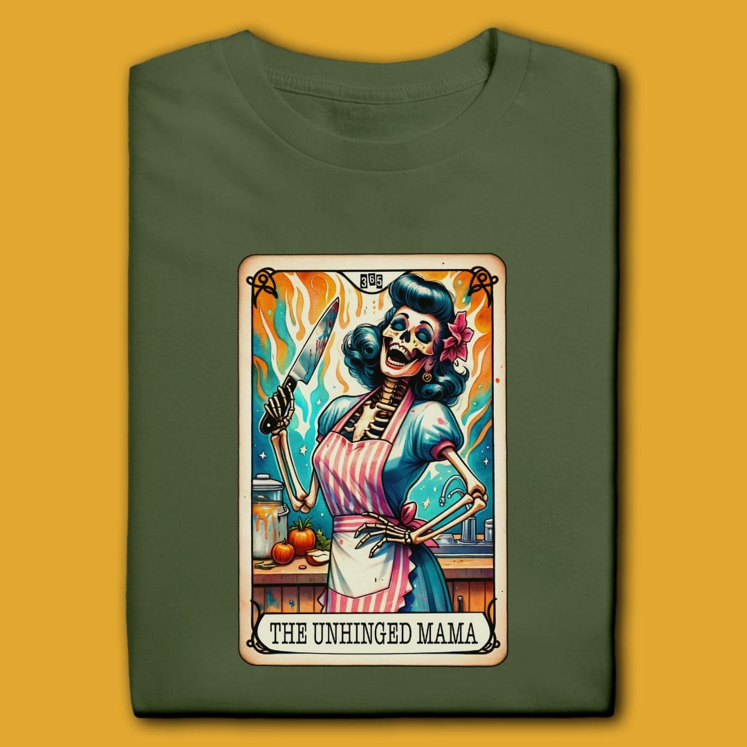 Printify T-Shirt The Unhinged Mama T-Shirt