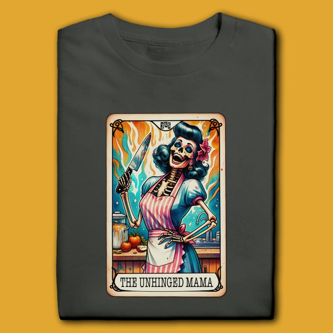 Printify T-Shirt The Unhinged Mama T-Shirt