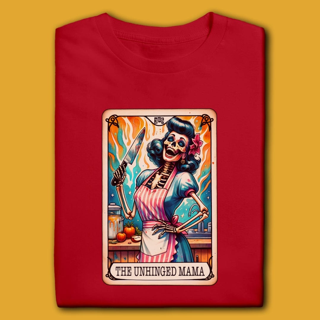 Printify T-Shirt The Unhinged Mama T-Shirt
