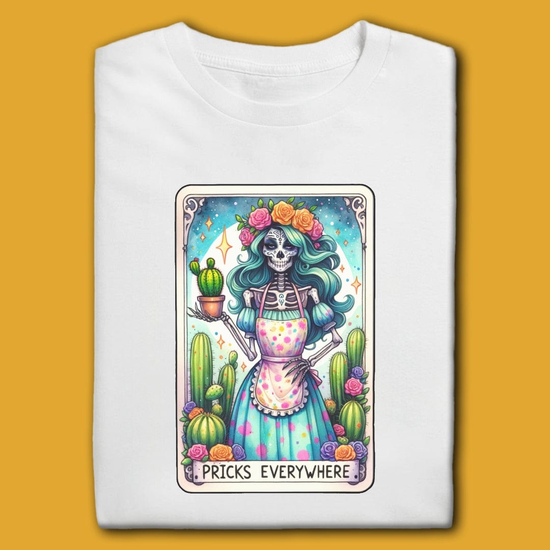 Printify T-Shirt White / S Pricks Everywhere T-Shirt