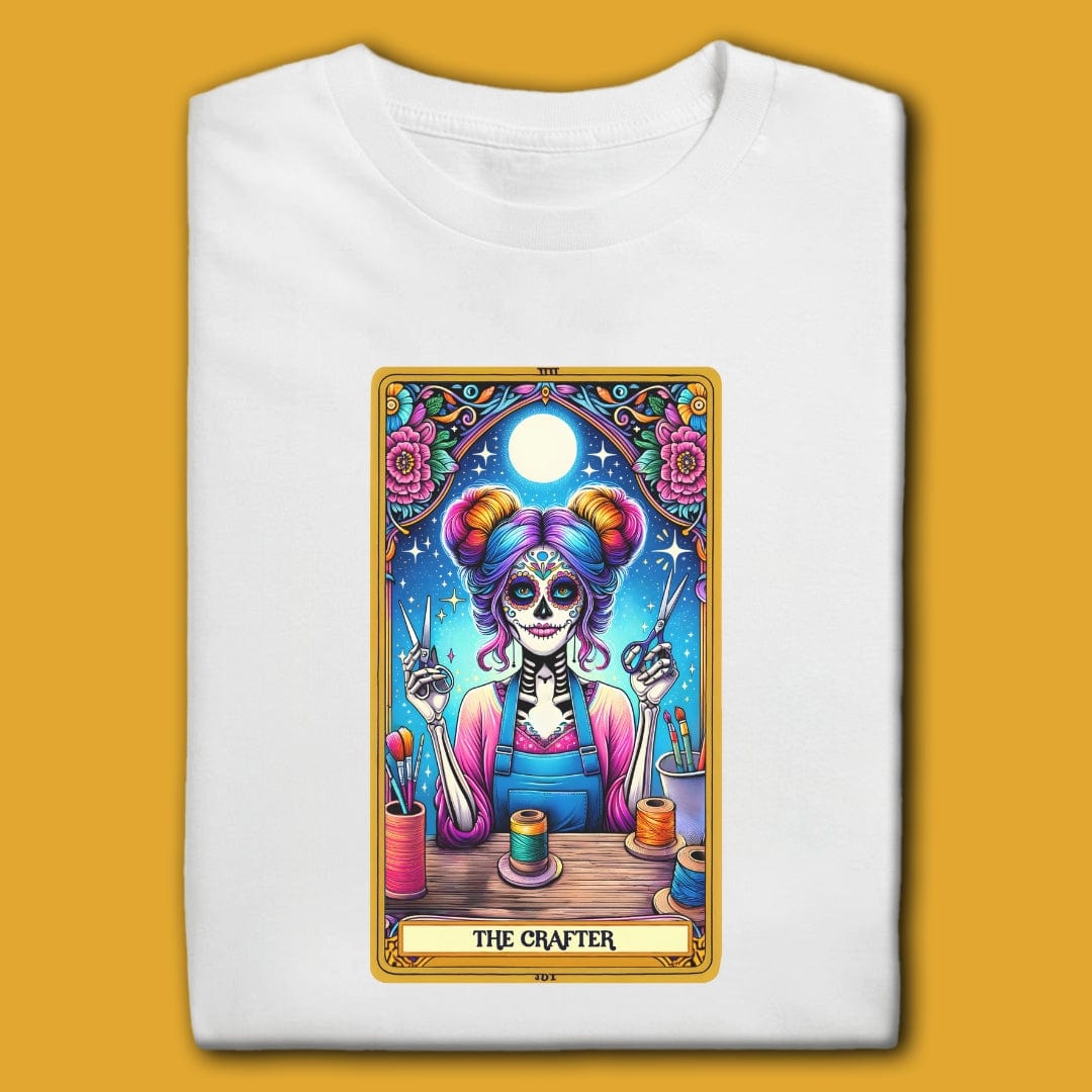 Printify T-Shirt White / S The Crafter T-Shirt