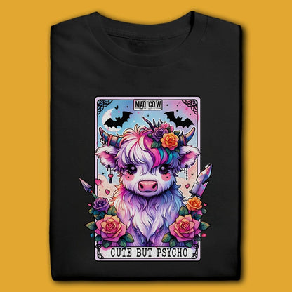 Printify T-Shirt Cute But Psycho T-Shirt