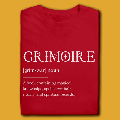 Printify T-Shirt Grimoire Definition T-Shirt