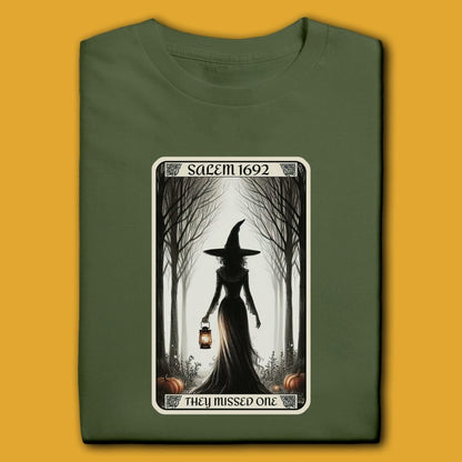 Printify T-Shirt Military Green / S Salem 1692 T-Shirt
