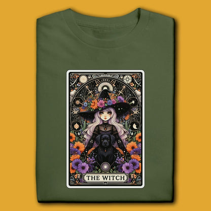 Printify T-Shirt Military Green / S The Witch T-Shirt