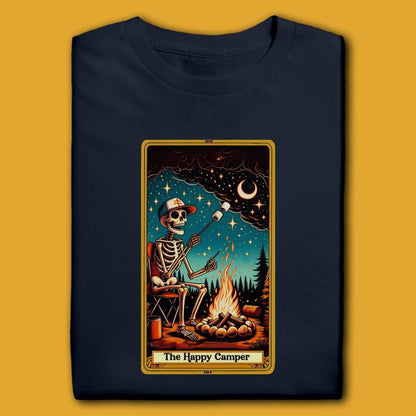 Printify T-Shirt The Happy Camper T-Shirt